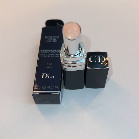 NIB! Dior Natural Lip Treatment In Color #128 Star. - Picture 4 of 11